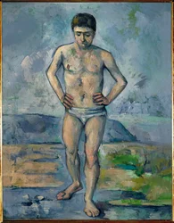 De grote baadster (olieverfschilderij)