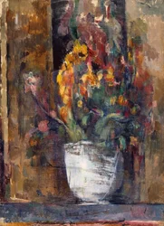 Vaas met bloemen, c.1897-98