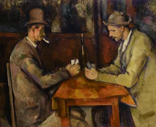 Frans: Les Joueurs de cartes De kaartspelers