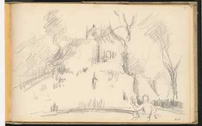 Huis in een park