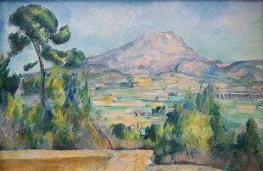 De berg Sainte-Victoire