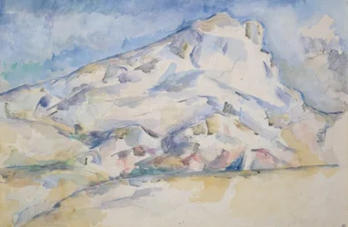 De berg Sainte Victoire