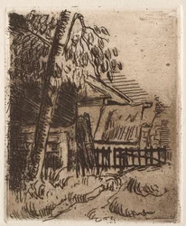 Landschap in Auvers, 1873