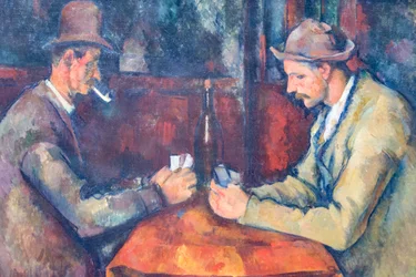 De kaartspelers, door Cézanne, Musée d