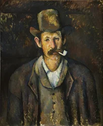 Man met een pijp, ca 1892-1896
