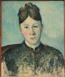 Portret van Madame Cézanne