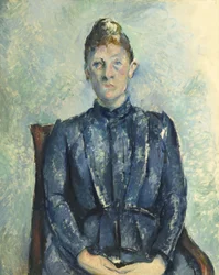 Portret van Madame Cézanne