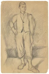 Portret van de zoon van de kunstenaar, ca. 1875-1885