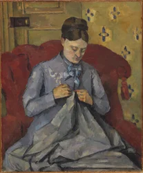 Portret van de Vrouw van de Kunstenaar, 1877