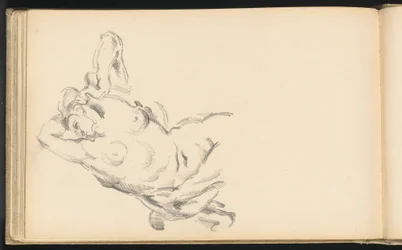 Studie van de allegorische figuur Bellona in Rubens