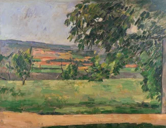 Uitzicht vanaf de Jas de Bouffan, 1875-76