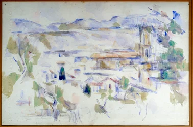 Uitzicht op de Kathedraal van Aix-en-Provence