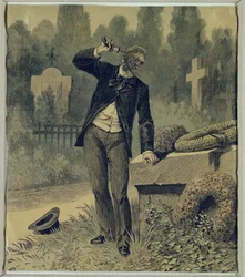De komedie van de dood (La Comedie de la Mort) c.1935 (collage)