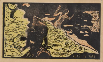 Auti Te Pape Vrouwen bij de Rivier Uit de Serie Noa Noa, 1893-1894