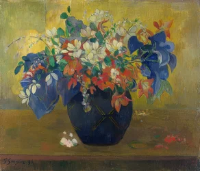 Bloemen in een vaas, 1896