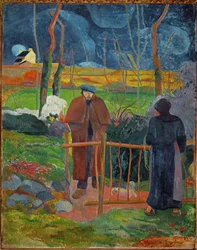 Bonjour, Monsieur Gauguin (olieverf op doek)