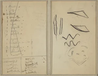 Neige (Sneeuw); Routebeschrijving [recto].