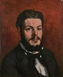 Portret van Claude Antoine Charles Favre, 1877