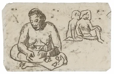 Zittende Vrouw (gerelateerd aan het schilderij Zuster van Liefdadigheid)