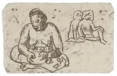Zittende vrouw (gerelateerd aan het schilderij Zuster van Liefdadigheid), c.1902