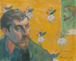 Zelfportret met portret van Bernard, 