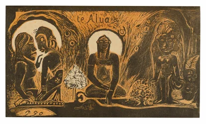 Te atua (De God), uit de Noa Noa Suite