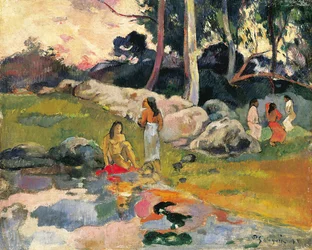 Vrouwen bij de rivier