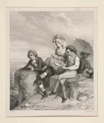 Twee kunstenaars van weleer