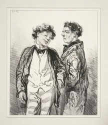 „Ach, mijn schoonzoon, bent u niet bang uw vrouw... zo... weg te sturen?“