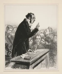Vóór de uitvinding van het schrift, heren, spraken alle volkeren dezelfde taal...