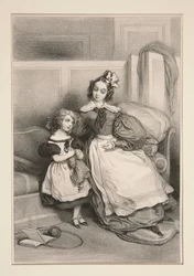 Twee zussen.