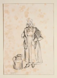 Laitière. Melkvrouw.