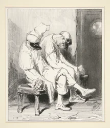De school van de Pierrots - Nr. 6 - De wacht bij de boeketten
