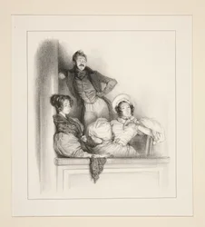 De loge van de Bouffes