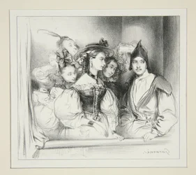 De loge van het bal