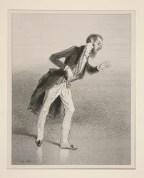 De zanger van chansonnettes