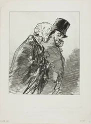 Les Lorettes vieillies: ...En op het variétébal, Adolphe...