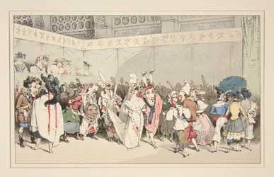 MASKERADE. Vermommingen (sic) van Gavarni, verschenen in 1828, 1829 en 1830.