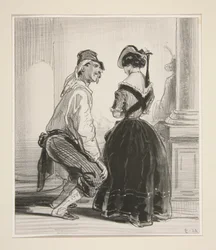Mevrouw zoekt een heer? - Twee heren.