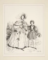 NEGLIGE DU MATIN. 1835.