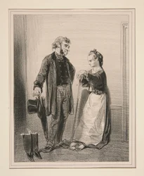 Men kan niet met mademoiselle praten: ze doet haar nagels...