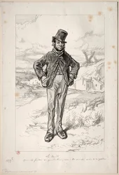 Physionomies Parisiennes: Le Lundi, 1857-58