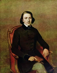 Portret van Victor Hugo (1804-66), 1829