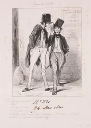 Revers des médailles: Moi qui vous parle, 1840