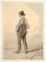 De Voorsteden: Veeboer en Kapitein, waarschijnlijk 1859-1860