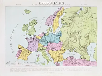 Europa in 1871, 1871