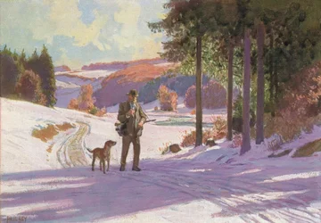 Kerstochtend in het bos