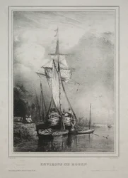 Zes Mariniers: Omgeving van Rouen, Frankrijk, 1832