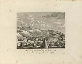 Belegering en inname van de stad Lyon: 9 oktober 1793, 1816-1818