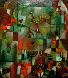 Schilderij met de Haan en de Grenadier